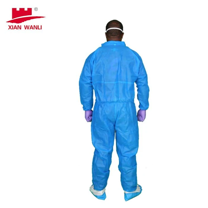 Disposable Coverall With Chest Windows